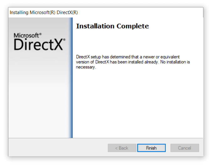 برنامج Directx